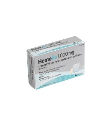hemoliv 1000 mg comprimidos recubiertos con película
