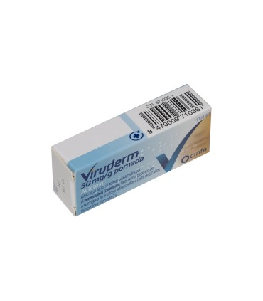 viruderm 50 mg/g pomada