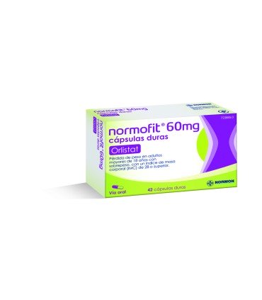 normofit 60mg 42 cápsulas duras