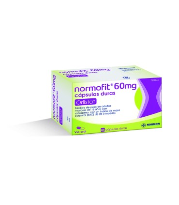 normofit 60mg 84 cápsulas duras