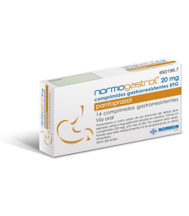 normogastrol 20mg 14 comprimidos