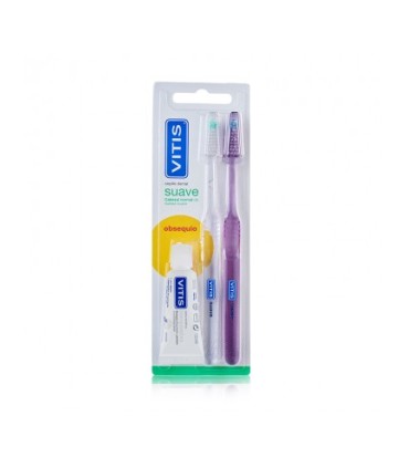 Comprar CEPILLO DENTAL ADULTO VITIS SUAVE DUPLO