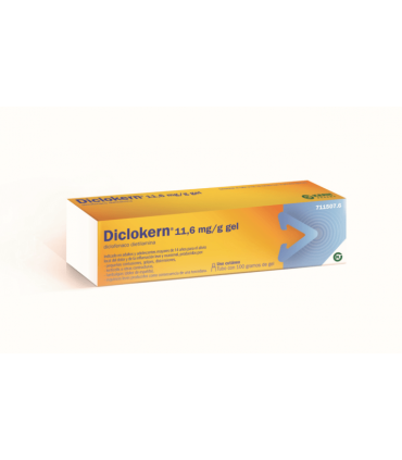 diclokern 11,6 mg/g gel , 1 tubo de 100 g