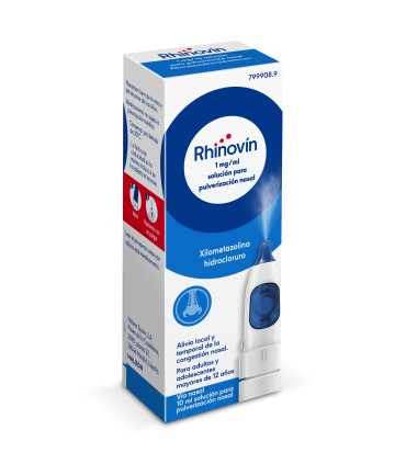 rhinovin 1 mg/ml spray nasal 10 ml