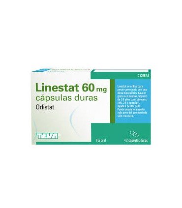 Comprar LINESTAT 60 MG CAPSULAS DURAS, 42 cápsulas ( Blister )