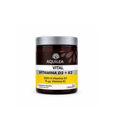 Aquilea Vital Vitamina D3 + K2 90 Cápsulas