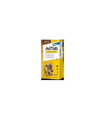 ADTAB 112 mg COMPRIMIDOS MASTICABLES PERROS  MAS 2,5-5,5 kg