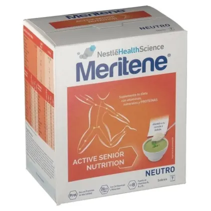 Comprar Meritene neutro al plato 7 sobres x 50 gramos ANGELINI FARMACÉUTICA S.A.