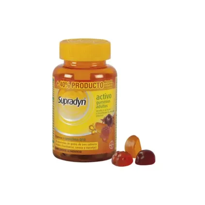 Comprar Supradyn activo adultos gummies 70 caramelos DENTAID