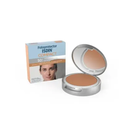 Comprar Isdin fotoprotector spf 50+ compacto oil free bronce 10grs SALVAT