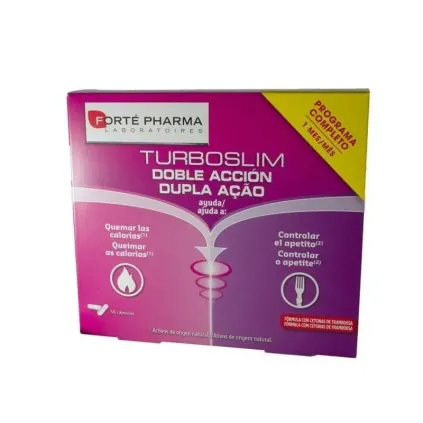 Comprar Forte pharma turboslim doble acción 56 comprimidos URIACH
