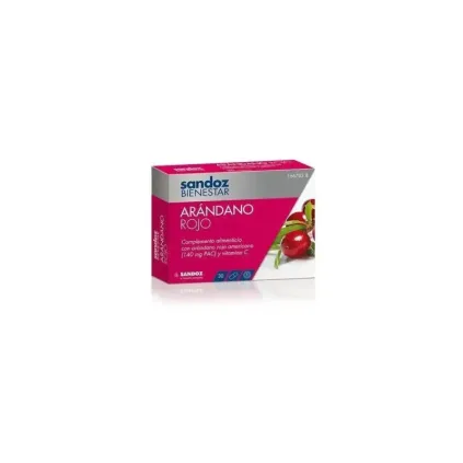 Comprar Sandoz bienestar arandano rojo 30 capsulas GENOVE