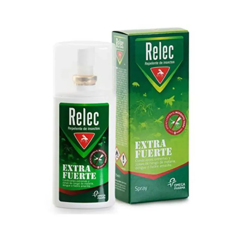 Relec extra fuerte spray repelente de mosquitos 75ml