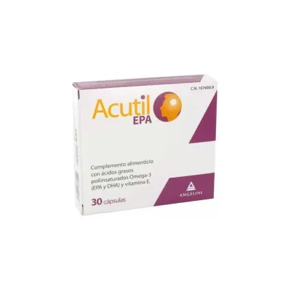 Comprar Acutil epa 30 capsulas LABORATORIOS DIAFARM