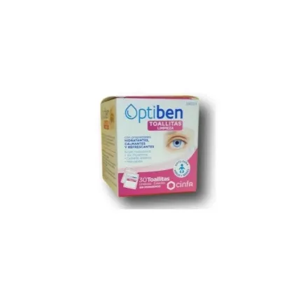 Comprar OPTIBEN TOALLITA CON LOCION LIMPIADORA HIGIENE 30 TOALLITAS FARDI