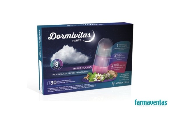 Aurovitas presenta Dormivitas FORTE, un complemento para mejorar el sueño