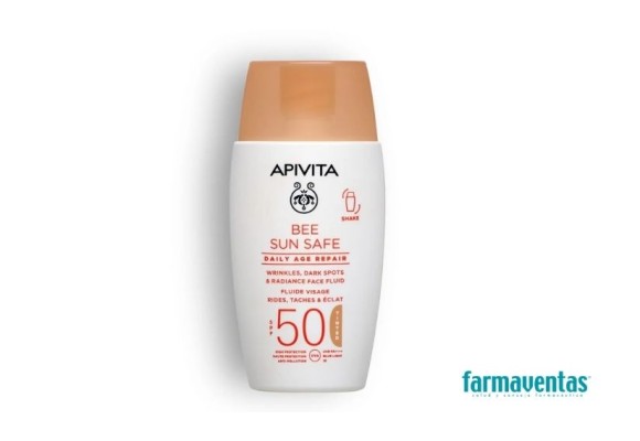 Apivita Bee Sun Safe, Reparación Antiedad Diaria Fluido facial