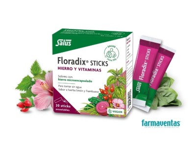 Floradix Sticks: una nueva solución para la suplementación con hierro desde la farmacia
