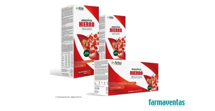  Banner Aboca 0626 Nueva fórmula natural de Arkopharma para reducir el cansancio asociado al déficit de hierro