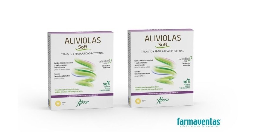 Aliviolas Soft de Aboca, libera el intestino con delicadeza